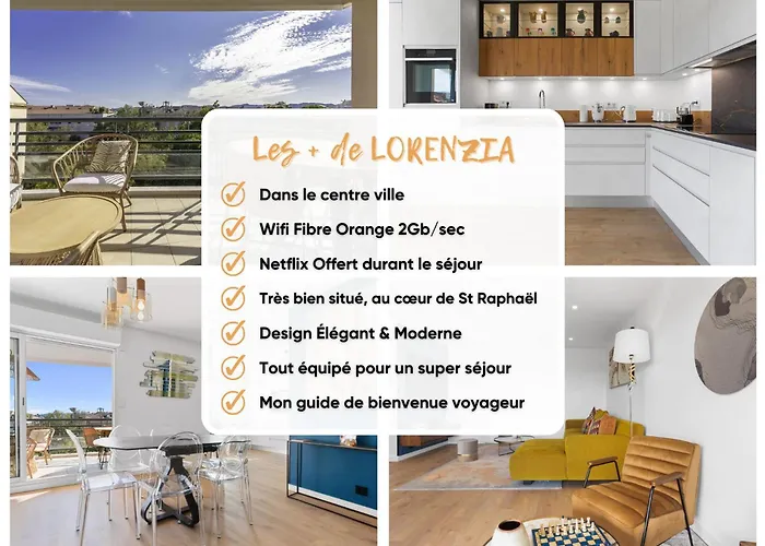 Appt 120m2 Vue 2 Min Du Centre Διαμέρισμα Saint-Raphaël